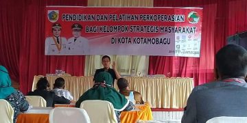 Disdagkop – UKM Tingkatkan Kualitas SDM Pengurus Koperasi Kotamobagu