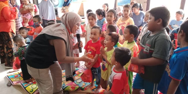 Relawan Muhammadiyah Bantu Hilangkan Trauma Anak Pasca Bencana