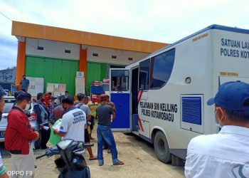 Warga Bolmut Apresiasi Pelayanan SIM Keliling