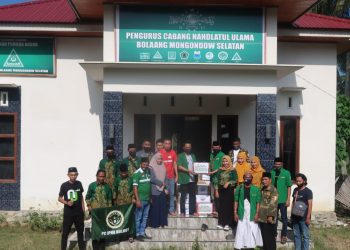 Diterima GP Ansor Bolsel, Warga Nahdliyin Bolmut Bantu Korban Banjir