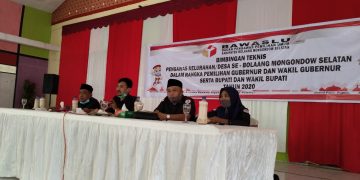 Bawaslu Beri Penguatan Kepada 81 PKD Bolsel 