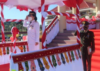 Yasti Pimpin Upacara HUT Kemerdekaan RI ke 75