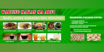 Warung Makan Ma’ Arfi Siap Layani Catering Kantoran dan Sekolahan
