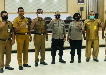 Asisten I Bolmut Ikut Evaluasi Penugasan Anggota Polri diluar Struktur Organisasi Polri