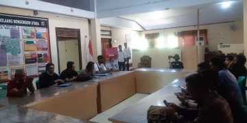 Kecam Pembunuhan Wartawan Online di Mamuju, PWI Bolmut Gelar Aksi Solidaritas di Depan Polres Bolmut