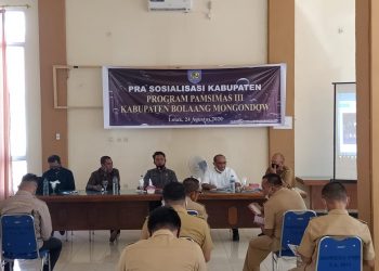 Bappeda Bolmong Gelar Pra Sosialisasi Program Pamsimas III