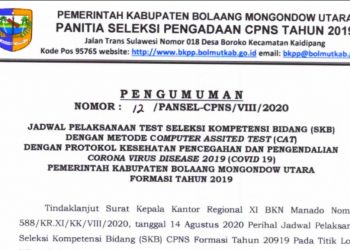 Pansel Umumkan Jadwal Pelaksanaan SKB Bolmut