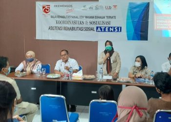 Dinsos Kotamobagu Gelar Sosialisasi Asistensi dan Rehabilitasi Sosial
