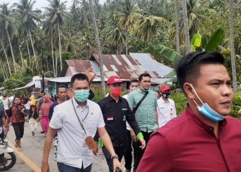 Sungai Milangodaa Kembali Meluap, Bupati Bolsel Himbau Warga Waspada