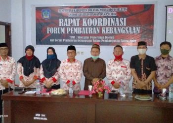 Kesbangpol Bolsel Gelar Rakor Bersama Forum Pembaruan Kebangsaan