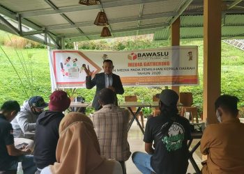 Bawaslu Sulut Ajak Jurnalis Sama-sama Awasil Pilgub dan Pilkada Boltim 2020