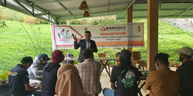 Bawaslu Sulut Ajak Jurnalis Sama-sama Awasil Pilgub dan Pilkada Boltim 2020