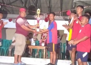 Turnamen Sepak Bola Desa Biontong Satu Sukses Digelar