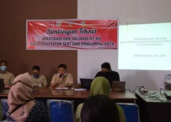 Dinsos Kotamobagu Matangkan Data dan Verifikasi DTSK