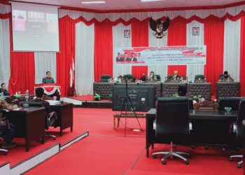 Ketua DPRD Kotamobagu Buka Sidang Paripurna Penyampaian Rekomendasi LKPJ 2019