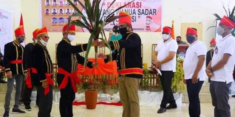Didampingi Bawaslu Sulut, Bawaslu RI Resmikan Desa Sadar Demokrasi di Minut