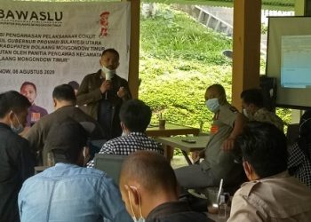 Bawaslu Boltim Evaluasi Pengawasan Tahapan Coklit