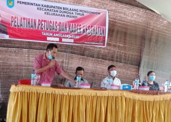Setelah UKM, Hari Ini Pemerintah Imandi Kembali Gelar Pelatihan Petugas dan Kader Kesehatan