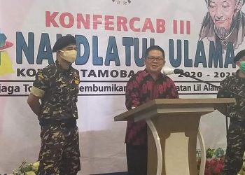 Nayodo Buka Konfercab ke III NU Kotamobagu