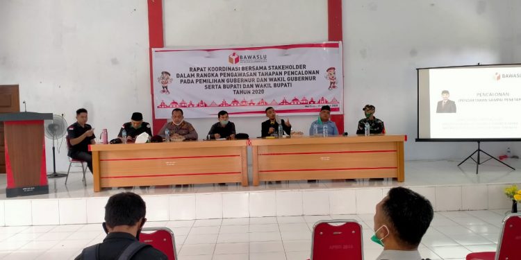 Bawaslu Bolsel Matangkan Pengawasan Tahapan Pendaftaran Peserta Pilkada
