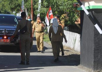 Retribusi Masuk di Kawasan Pantai Batu Pinagut Mulai Diberlakukan