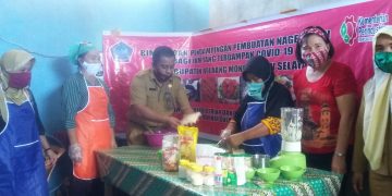 Alsyafri Apresiasi Program Pemprov Sulut Serahkan Bantuan IKM Khusus Pangan di Bolsel