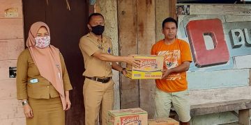 Dinsos Bantu Korban Kebakaran Rumah