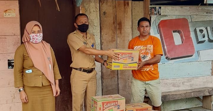 Dinsos Bantu Korban Kebakaran Rumah