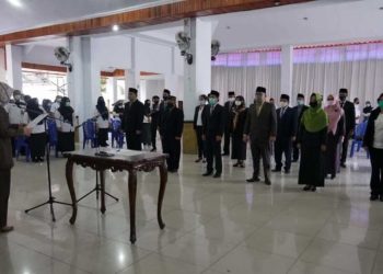 Tatong Bara Lantik 18 Pejabat Struktural