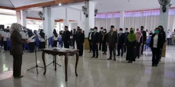 Tatong Bara Lantik 18 Pejabat Struktural