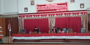 DPRD Bolsel Gelar Sidang Paripurna Tahap I KUA-PPAS Tahun Anggaran 2021