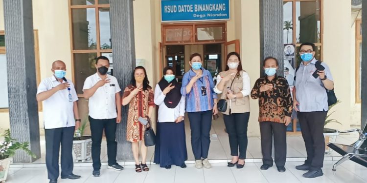 Tim Assesment Eliminasi Malaria Kemenkes RI Kunjungi Dinkes dan RSUD Bolmong