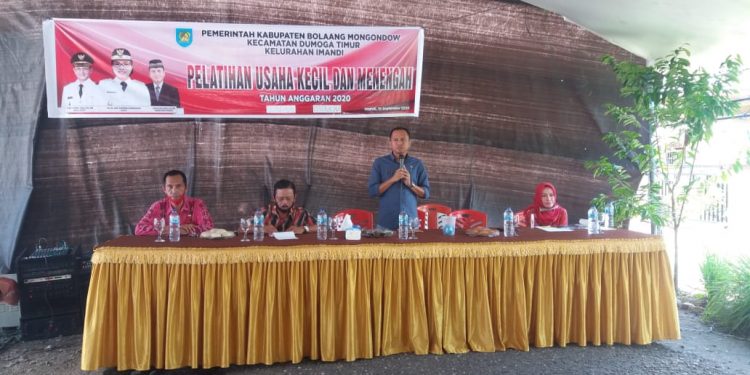 Kelurahan Imandi Gelar Pelatihan Usaha Kecil Menengah (UKM)