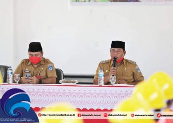 Wabup Bolsel Resmi Buka Uji Sertifikasi Tenaga Kerja Konstruksi
