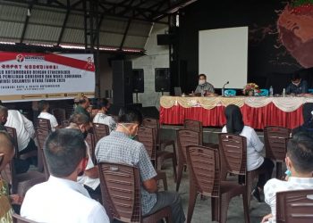 Bawaslu Kotamobagu Gelar Rakor Dengan Stakeholder Terkait Pilgub Sulut 2020