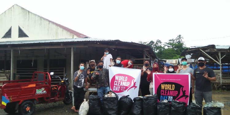 Sambut WCD 2020, Core Tim Regional Bolsel Kampanyekan Bahaya Sampah Plastik