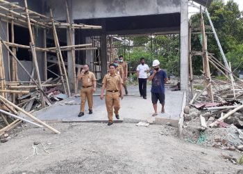 Tahlis Tinjau Langsung Pembangunan Kantor SKPD Pemkab Bolmong