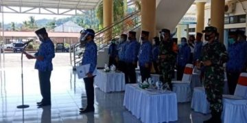 Pemkab Bolmong Ikuti Upacara HUT Provinsi Sulut Secara Virtual