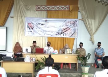 PPK Kota Selatan Uji Publik Daftar Pemilih Sementara