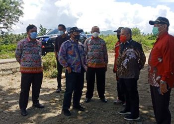 Ketua DPRD Bolmut Bersama Pemda Dampingi Kedatangan Dirjen Perikanan Budidaya