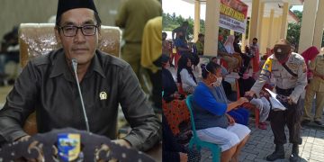 Waket Komisi II DPRD Bolmut Dukung  Gerakan Sejuta Masker Polres Bolmut