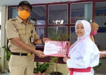 Dispora Beri Medali dan Piagam Penghargaan Kepada 14 Atlet Kotamobagu