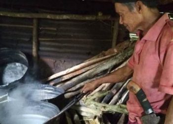 Desa Moyag Salah Satu Penghasil Gula Aren Terbesar di Bolmong Raya
