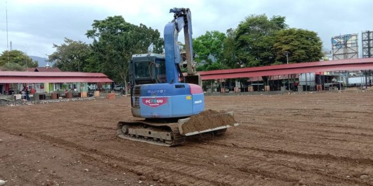 Pembangunan Pasar Kuliner Kotamobagu Dilanjutkan