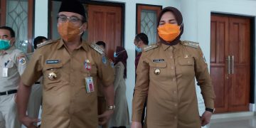 Didampingi Ketua DPRD, Tatong Bara Terima Kunjungan Pjs Bupati Bolsel