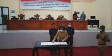 Pemkab dan DPRD Bolmong, Sepakati KUA-PPAS Perubahan APBD 2020