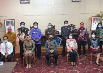 Tatong Ikuti Rakor Pembahasan Strategis Dengan Pjs Gubernur Sulut