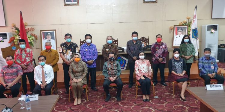 Tatong Ikuti Rakor Pembahasan Strategis Dengan Pjs Gubernur Sulut