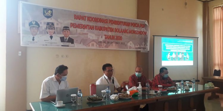 Pemda Bolmong Gelar Rapat Koordinasi Pembentukan Pokja PPKP