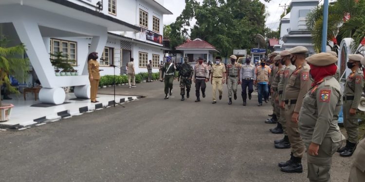 Tatong : Camat, Lurah dan Sangadi Selalu Himbau Masyarakat Taati 3M